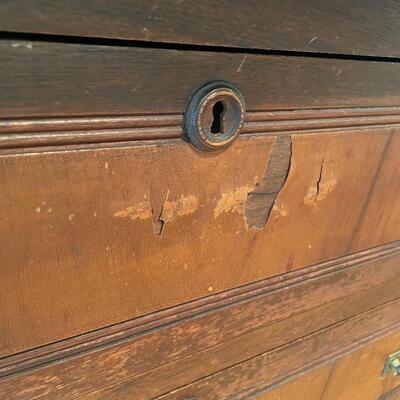 Lot 160 - Victorian Era Marble Top Dresser