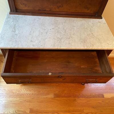 Lot 160 - Victorian Era Marble Top Dresser