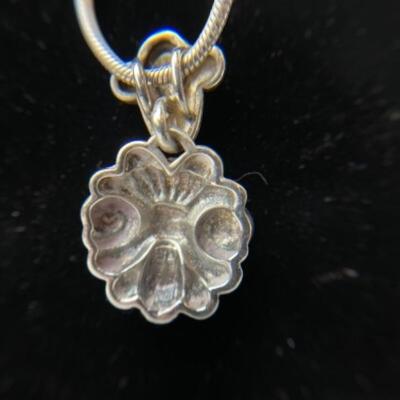 K664 14k Yellow Gold Sterling Necklace/Pendant by Anita Selinger 