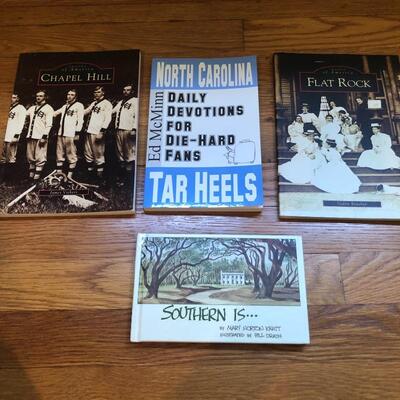 Lot 161 - Signed NC Books & Knoxville Topo Map