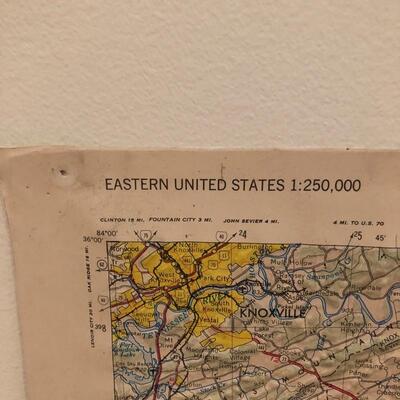 Lot 161 - Signed NC Books & Knoxville Topo Map