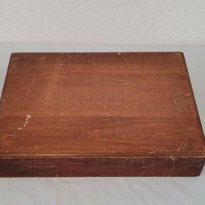 Lot 8: Vintage Flatware Box