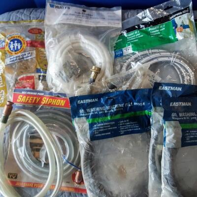 lot 167 - Asstd connectors, hose,etc. - see descr(23)