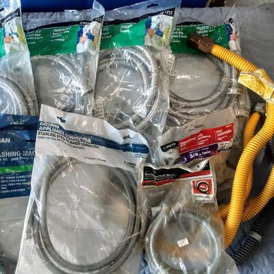 lot 167 - Asstd connectors, hose,etc. - see descr(23)