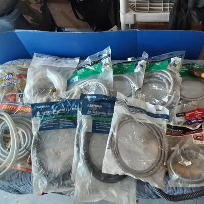 lot 167 - Asstd connectors, hose,etc. - see descr(23)