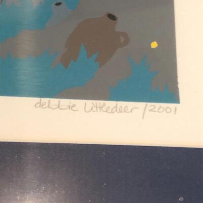 Lot 163 - Three Signed Debbie Littledeer Art w/ COAs