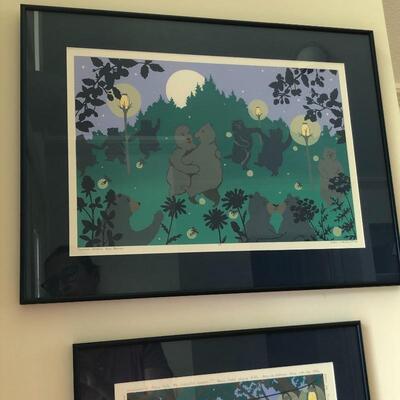 Lot 163 - Three Signed Debbie Littledeer Art w/ COAs