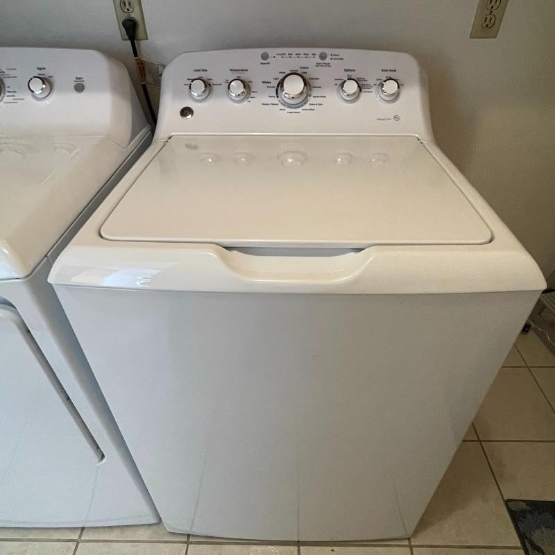 GE “Deep Fill he Turbo” Washer and Electric Dryer