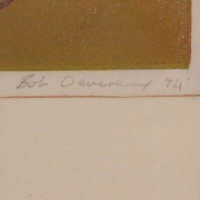 Lot 165 - Bob Devereau Signed/Numbered Lithograph