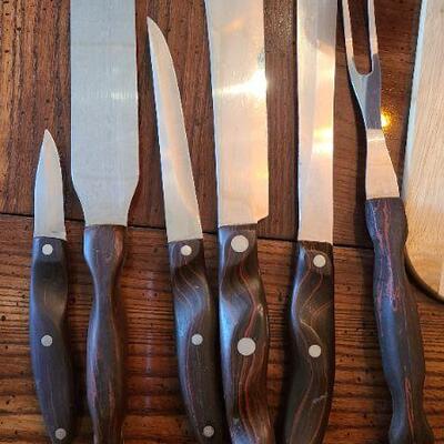 Lot 208: Cutco Knives & Cutting Boards