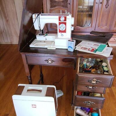 Lot 199: Sewing Machine Table