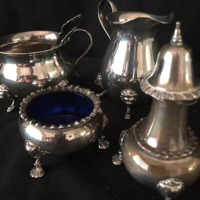 Lot 168 - Sterling Silver Tea Set