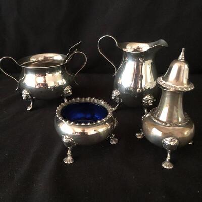 Lot 168 - Sterling Silver Tea Set