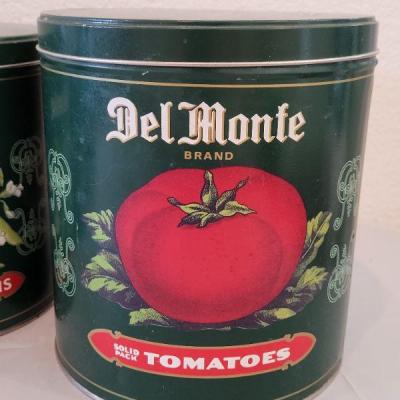 Lot 12: Vintage Del Monte Cannister Set