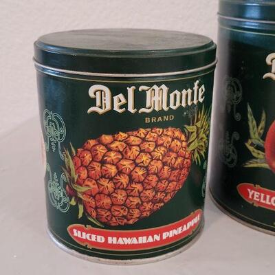 Lot 12: Vintage Del Monte Cannister Set