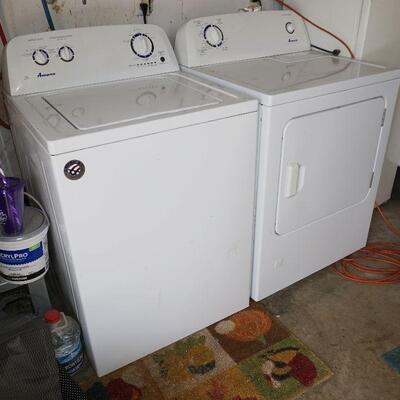 Amana Washer and Gas Dryer Set