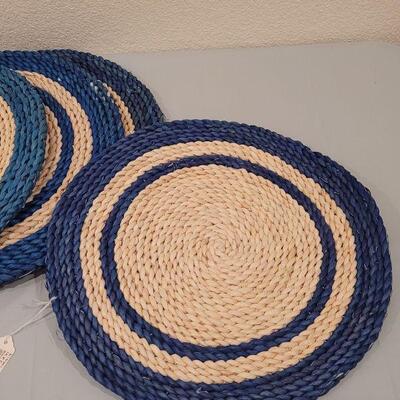 Lot 16: Wicker Placemats (one is slightly lighter)