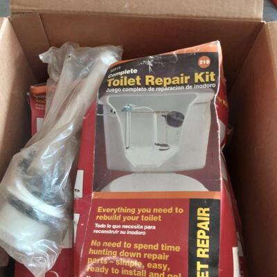 lot 179 - Toilet repair kits and parts
