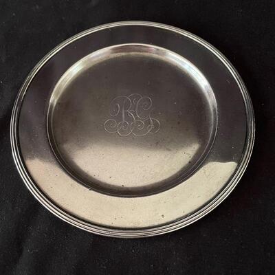Lot 170 - Tiffany Sterling & Cut Glass