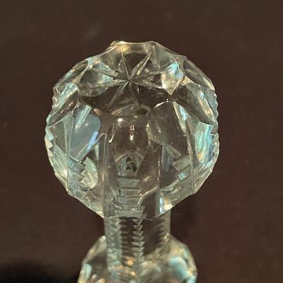 Lot 170 - Tiffany Sterling & Cut Glass
