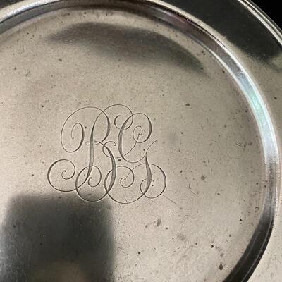 Lot 170 - Tiffany Sterling & Cut Glass