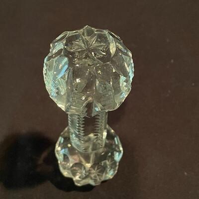 Lot 170 - Tiffany Sterling & Cut Glass