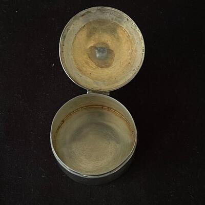 Lot 171 - Sterling Trinket Boxes