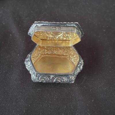 Lot 171 - Sterling Trinket Boxes