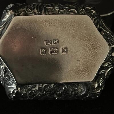 Lot 171 - Sterling Trinket Boxes