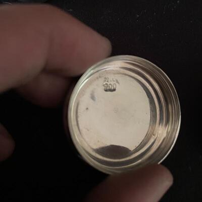 Lot 171 - Sterling Trinket Boxes