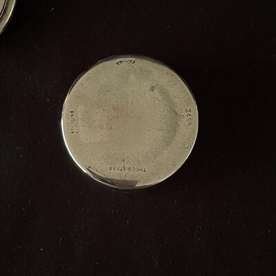 Lot 171 - Sterling Trinket Boxes
