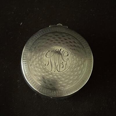 Lot 171 - Sterling Trinket Boxes
