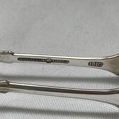 Lot 172 - Sterling Service w/ Tiffany Tongs