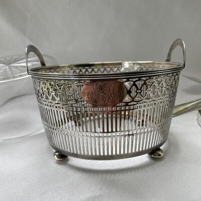 Lot 172 - Sterling Service w/ Tiffany Tongs