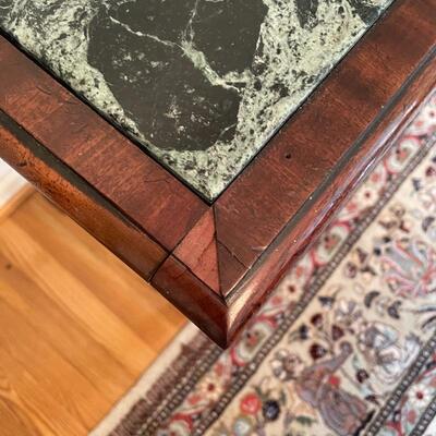 Lot 173 - Green Marble Top Table Circa 1780