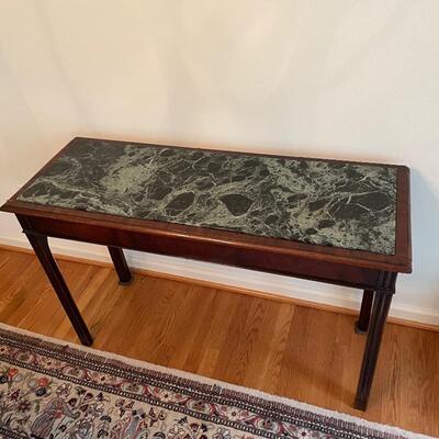 Lot 173 - Green Marble Top Table Circa 1780