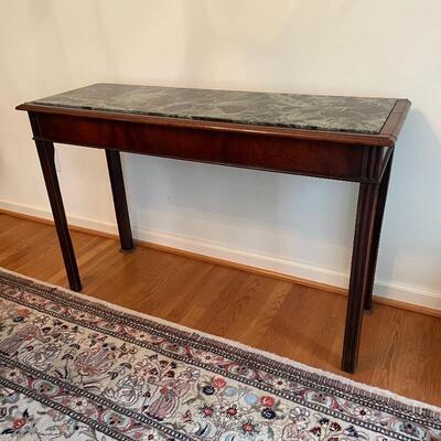 Lot 173 - Green Marble Top Table Circa 1780