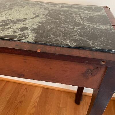 Lot 173 - Green Marble Top Table Circa 1780