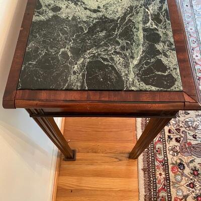 Lot 173 - Green Marble Top Table Circa 1780