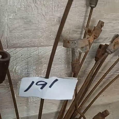 lot 191 - Lot of Plumbing rods 