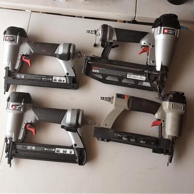 lot 193 = Lot of 4 Porter Cable power tools