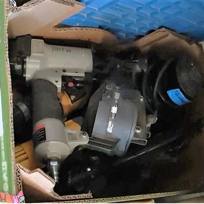 lot 194 - 5 power tools in box