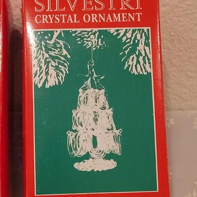 Lot 51: Vintage Silvestri Blown Glass Ornaments 