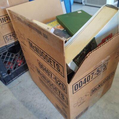 Lot 240 of industry training and information books