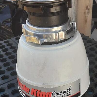 lot 243 -kitchen garbage Disposal Waste King Gourmet series model SS2600, appears to be unused
