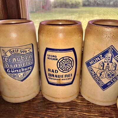 Lot 302D: German Beer Mugs