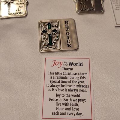 Lot 106: New Pocket Charm Tokens and Ornament 