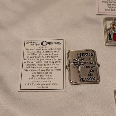 Lot 106: New Pocket Charm Tokens and Ornament 
