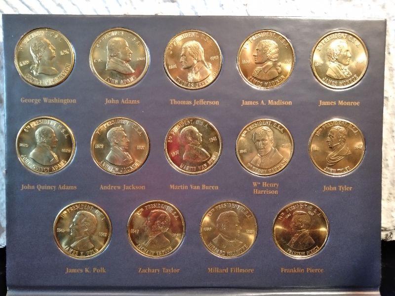 LOT 17 A COIN HISTORY OF THE U.S. PRESIDENTS COIN COLLECTION