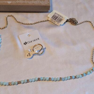 Lot 152: New Necklace and Caracol Ring